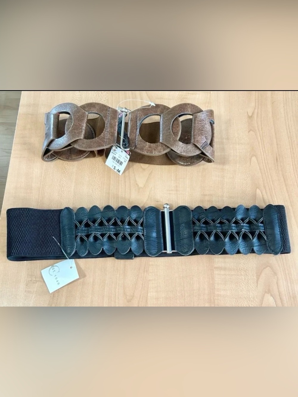 New belts lot of 2 woman’s size small/medium